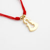 Collar BASIC nudos SANTINA grande plata 925 Oro amarillo - Imagen 6