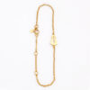 Pulsera SANTINA de plata 925 con recubrimiento de Oro amarillo - Imagen 4