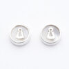 Pendientes Santina nácar Plata de ley - NOVEDAD - Imagen 2