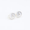 Pendientes Santina nácar Plata de ley - NOVEDAD