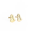Pendientes oro blanco 18kt. - Imagen 2