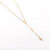 Collar Rosario SANTINA plata 925 con baño de Oro amarillo