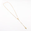 Collar Rosario SANTINA plata 925 con baño de Oro amarillo - Imagen 2