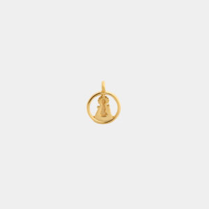 Colgante SANTINA con cerquillo Oro amarillo 18kt.